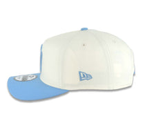 Load image into Gallery viewer, San Diego Padres New Era MLB 9FORTY 940 Adjustable Cap Hat Cream Crown Sky Blue Visor Sky Blue Logo 25th Anniversary Side Patch Gray UV