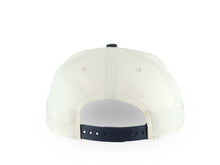 Load image into Gallery viewer, San Diego Padres New Era MLB 59FIFTY 5950 Fitted Cap Hat Cream Crown Navy Blue Visor Navy Blue Logo Batterman Batty Side Patch Gray UV