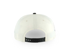 Load image into Gallery viewer, San Diego Padres New Era MLB 9FORTY 940 Adjustable A-Frame Cap Hat Cream Crown Black Visor White Logo With Red Rose 40th Anniversary Side Patch Gray UV