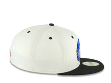 Load image into Gallery viewer, Charros de Jalisco New Era LMP 59FIFTY 5950 Fitted Cap Hat Cream Crown Black Visor Team Color Logo Gray UV