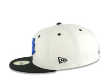 Load image into Gallery viewer, Charros de Jalisco New Era LMP 59FIFTY 5950 Fitted Cap Hat Cream Crown Black Visor Team Color Logo Gray UV