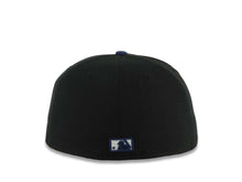 Load image into Gallery viewer, San Diego Padres New Era MLB 59FIFTY 5950 Fitted Cap Hat Black Crown Navy Blue Visor White Logo Gray UV