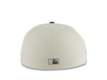 Load image into Gallery viewer, San Diego Padres New Era MLB 59FIFTY 5950 Fitted Cap Hat Stone Crown Gray Visor Gray Logo 40th Anniversary Side Patch Gray UV