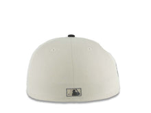 Load image into Gallery viewer, San Diego Padres New Era MLB 59FIFTY 5950 Fitted Cap Hat Stone Crown Black Visor Dark Gray Logo 25th Anniversary Side Patch Gray UV