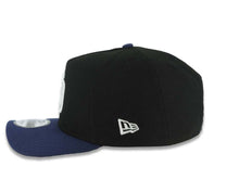 Load image into Gallery viewer, San Diego Padres New Era MLB 9FORTY 940 Adjustable A-Frame Cap Hat Black Crown Navy Blue Visor White Logo Stadium Side Patch Gray UV