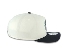 Load image into Gallery viewer, San Diego FC New Era 9FORTY 940 Adjustable A-Frame Cap Hat Cream Crown Navy Blue Visor Navy Blue Logo Gray UV