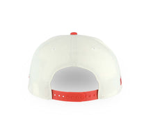 Load image into Gallery viewer, San Diego FC New Era MLS 9FORTY 940 Adjustable A-Frame Cap Hat Cream Crown Red Visor Red Logo Gray UV Gray UV
