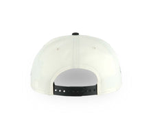 Load image into Gallery viewer, San Diego Padres New Era MLB 9FORTY 940 Adjustable A-Frame Cap Hat Cream Crown Black Visor Black Script/Text Logo South Bay Pier Side Patch Gray UV