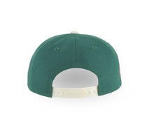Load image into Gallery viewer, San Diego Padres New Era MLB 9FORTY 940 Adjustable A-Frame Cap Hat Green Crown Cream Visor White/Green Text Logo Stadium Side Patch Gray UV