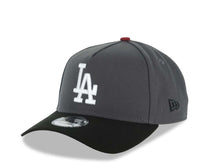 Load image into Gallery viewer, Los Angeles Dodgers New Era MLB 9FORTY 940 A-Frame Adjustable Cap Hat Dark Gray Crown Black Visor White Logo 2025 World Series Champions Side Patch