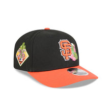 Load image into Gallery viewer, San Francisco Giants New Era MLB 9SEVENTY 970 Snapback Cap Hat Black Crown Orange Visor Orange/Black/White Logo 2026 Spring Training Side Patch