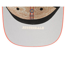 Load image into Gallery viewer, San Francisco Giants New Era MLB 9SEVENTY 970 Snapback Cap Hat Black Crown Orange Visor Orange/Black/White Logo 2026 Spring Training Side Patch
