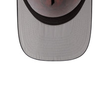 Load image into Gallery viewer, San Diego Padres New Era MLB 9FORTY 940 A-Frame Snapback Cap Hat Leaves Camo Crown Black Visor Black/Orange Logo 50th Anniversary Side Patch