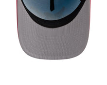 Load image into Gallery viewer, Los Angeles Anaheim Angels New Era MLB 9FIFTY 950 Snapback A-Frame Cap Hat Sky Blue Crown Red Visor Team Color Logo With Cart0on Gray UV
