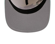 Load image into Gallery viewer, Puerto Rico New Era WBC 9FIFTY 950 Snapback A-Frame Cap Hat Cream Crown Green Visor Pink/Green Logo With Rose