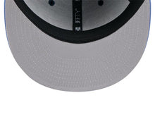 Load image into Gallery viewer, Los Angeles Dodgers New Era MLB 9FIFTY 950 Snapback Cap Hat Navy Blue Crown Sky Blue Visor White Script/Text Logo