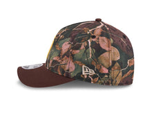 Load image into Gallery viewer, San Diego Padres New Era MLB 9FORTY 940 Adjustable A-Frame Cap Hat Leaves Camo Crown Brown Visor Yellow Logo