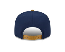 Load image into Gallery viewer, Houston Astros New Era MLB 9FIFTY 950 Snapback Cap Hat Navy Blue Crown Light Brown Visor White/Light Brown Logo