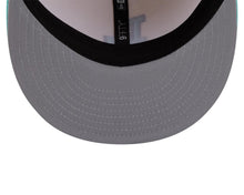Load image into Gallery viewer, Los Angeles Dodgers New Era MLB 9FIFTY 950 Snapback Cap Hat Cream Crown Light Teal Visor Light Teal/Gray Logo (Color Pack)