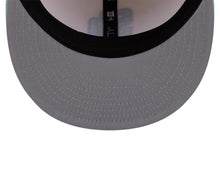 Load image into Gallery viewer, San Diego Padres New Era MLB 9FIFTY 950 Snapback Cap Hat Cream Crown Light Teal Visor Light Teal/Gray Logo (Color Pack)