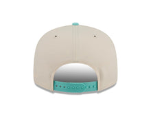 Load image into Gallery viewer, Seattle Mariners New Era MLB 9FIFTY 950 Snapback Cap Hat Cream Crown Light Teal Visor Light Teal/Gray Logo (Color Pack)