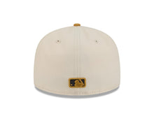 Load image into Gallery viewer, San Diego Padres New Era MLB 59FIFTY 5950 Fitted Cap Hat Cream Crown Light Brown Visor Light Brown/Brown Logo (Color Pack)
