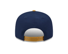 Load image into Gallery viewer, San Diego Padres New Era MLB 9FIFTY 950 Snapback Cap Hat Navy Blue Crown Light Brown Visor Light Brown/White Logo