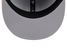 Load image into Gallery viewer, San Diego Padres New Era MLB 9FIFTY 950 Snapback Cap Hat Navy Blue Crown Light Brown Visor Light Brown/White Logo