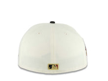 Load image into Gallery viewer, Los Angeles Dodgers New Era MLB 59FIFTY 5950 Fitted Cap Hat Cream Crown Black Visor Team Color Shohei Ohtani Logo 2024 World Series Champions Patch