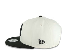 Load image into Gallery viewer, (Youth)New York Yankees New Era MLB 9FIFTY 950 Kid Snapback Cap Hat Cream Crown Black Visor Black Logo Aztec Calendar Side Patch Gray UV