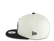 Load image into Gallery viewer, (Youth)Los Angeles Dodgers New Era MLB 9FIFTY 950 Kid Snapback Cap Hat Cream Crown Black Visor Black Logo Aztec Calendar Side Patch Gray UV