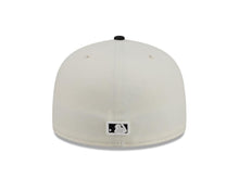 Load image into Gallery viewer, San Francisco Giants New Era MLB 59FIFTY 5950 Fitted Cap Hat Chrome White Crown Black Visor Orange/Black Logo Gray UV