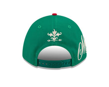 Load image into Gallery viewer, Mexico New Era 9FORTY 940 Adjustable M-Crown Cap Hat Green Crown Red Visor Team Color Logo Gray UV (Wordmark)