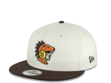 Load image into Gallery viewer, San Diego Padres New Era MLB 9FIFTY 950 Snapback Cap Hat Cream Crown Brown Visor Team Color Logo 2026 MLB World Tour Mexico City Series Side Patch