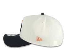 Load image into Gallery viewer, San Diego Padres New Era MLB 9FORTY 940 Adjustable A-Frame Cap Hat Cream Crown Navy Blue Visor Orange/Navy Blue Logo Gray UV (2026 City Connect)