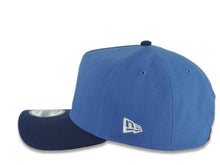 Load image into Gallery viewer, San Diego Padres New Era MLB 9FORTY 940 Adjustable A-Frame Cap Hat Dark Sky Blue Crown Navy Blue Visor White Logo Petcopark Side Patch Gray UV