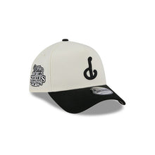 Load image into Gallery viewer, Philadelphia Phillies New Era MLB 9FORTY 940 Adjustable A-Frame Cap Cream Crown Black Visor Black Upside Down 2008 World Series Champions Side Patch