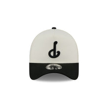 Load image into Gallery viewer, Philadelphia Phillies New Era MLB 9FORTY 940 Adjustable A-Frame Cap Cream Crown Black Visor Black Upside Down 2008 World Series Champions Side Patch