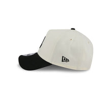 Load image into Gallery viewer, Philadelphia Phillies New Era MLB 9FORTY 940 Adjustable A-Frame Cap Cream Crown Black Visor Black Upside Down 2008 World Series Champions Side Patch