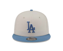 Load image into Gallery viewer, Los Angeles Dodgers New Era MLB 9FIFTY 950 Snapback Cap Hat Cream Crown Blue Visor Blue/White Logo Gray UV ( 2-Tone Color Pack)