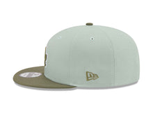 Load image into Gallery viewer, Los Angeles Dodgers New Era MLB 9FIFTY 950 Snapback Cap Hat Moss Green Crown Olive Green Visor Olive Green/White Logo Gray UV ( 2-Tone Color Pack)