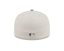 Load image into Gallery viewer, San Diego Padres New Era MLB 59FIFTY 5950 Fitted Cap Hat Cream Crown Blue Visor Blue/White Logo Gray UV ( 2-Tone Color Pack)