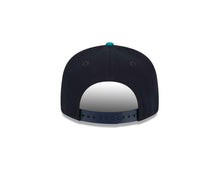 Load image into Gallery viewer, (Youth) Seattle Mariners New Era MLB 9FIFTY 950 Snapback Cap Hat Navy Blue Crown Teal Visor Team Color Logo Gray UV