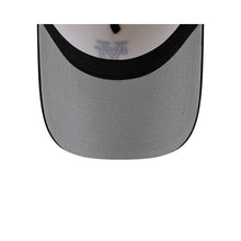Load image into Gallery viewer, Los Angeles Dodgers New Era MLB 9FORTY 940 Adjustable A-Frame Cap Hat Cream Crown Black Visor Black Upside Down Logo 2020 World Series Side Patch