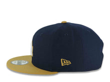 Load image into Gallery viewer, Los Angeles Dodgers New Era MLB 9FIFTY 950 Snapback Cap Hat Navy Blue Crown Wheat Visor White/Wheat Logo Gray UV (Color Pack)