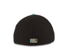 Load image into Gallery viewer, Cincinnati Reds New Era MLB 59FIFTY 5950 Fitted Cap Hat Black Crown Blue Teal Visor Aqua/Gray Logo