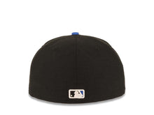 Load image into Gallery viewer, Cincinnati Reds New Era 59FIFTY 5950 Fitted Cap Hat Black Crown Royal Blue Visor White/Black/Royal Blue Logo