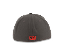 Load image into Gallery viewer, Washington Nationals New Era MLB 59FIFTY 5950 Fitted Cap Hat Dark Gray Crown Black Visor Black/Red Logo