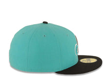 Load image into Gallery viewer, Montreal Expos New Era MLB 59FIFTY 5950 Fitted Cap Hat Teal Crown Black Visor Turquoise/White/Black Logo