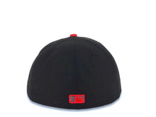 Load image into Gallery viewer, San Francisco Giants New Era MLB 59FIFTY 5950 Fitted Cap Hat Black Crown Dark Gray Visor Dark Gray/Red Logo